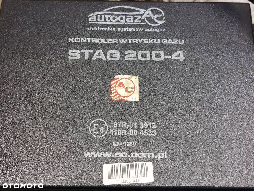 INSTALACJA GAZOWA LPG STAG 200-4 VALTEK RAIL TYPE 30 AT09 PS-01 - 2