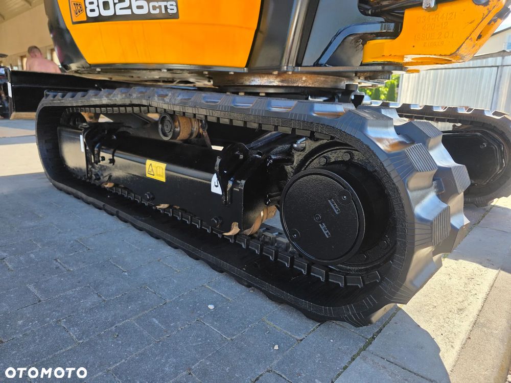 JCB JCB 8026 CTS mini Koparka 1901 MTG sprowadzona 3 łyżki szybkozłącze hydrauliczne piękny stan GOODBER 8025 30 - 12