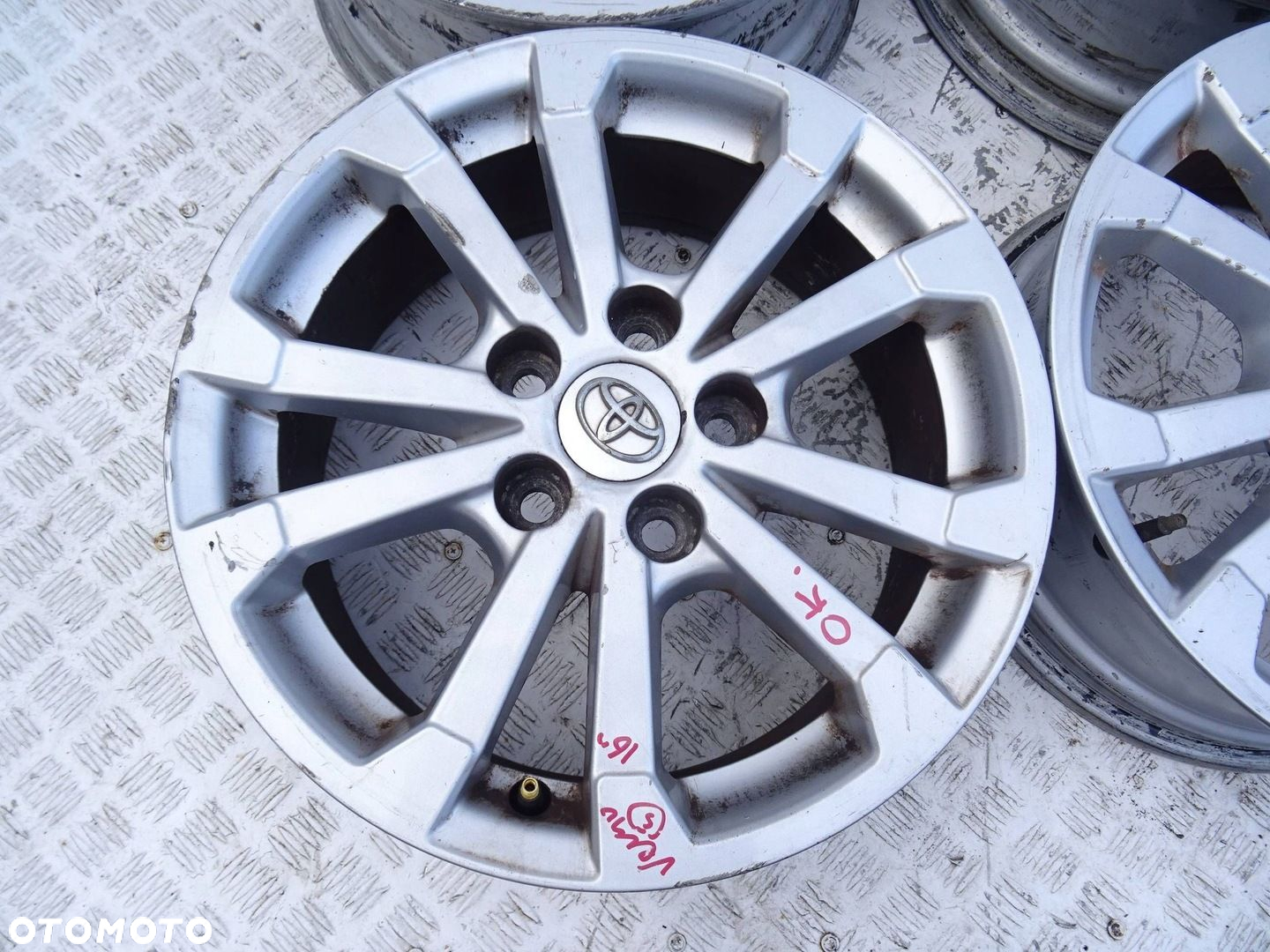 Alufelgi KPL. Toyota Verso 16" 5x114.3 ET 39 - 2