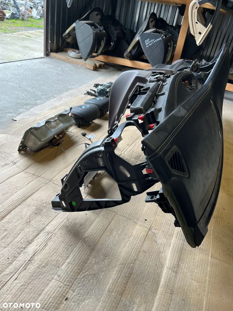 BMW X5 F15 DESKA ROZDZIELCZA KOKPIT KONSOLA AIRBAG NAPINACZE ORYGINAŁ KOMPLET - 4