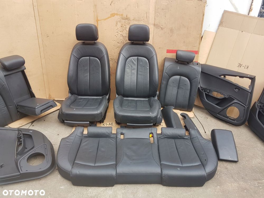 FOTEL FOTELE SKÓRA AUDI A6 C7 SEDAN AVANT KOMBI 2 - 3