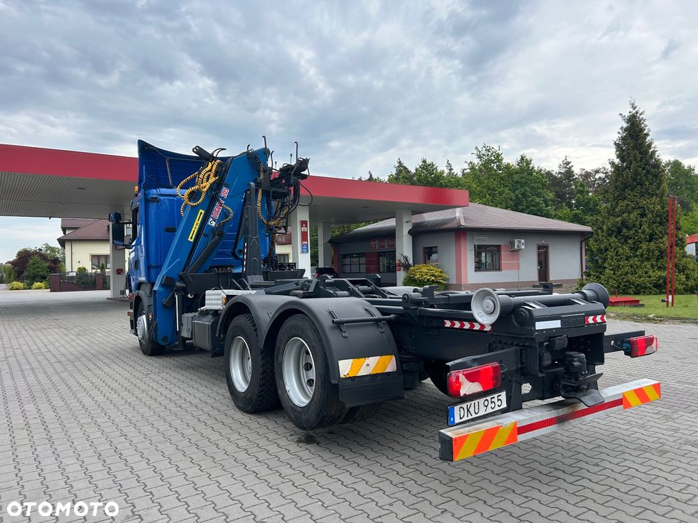 Scania R500 V8 6x2 Hakowiec HDS do Złomu drewna sprowadzony - 8