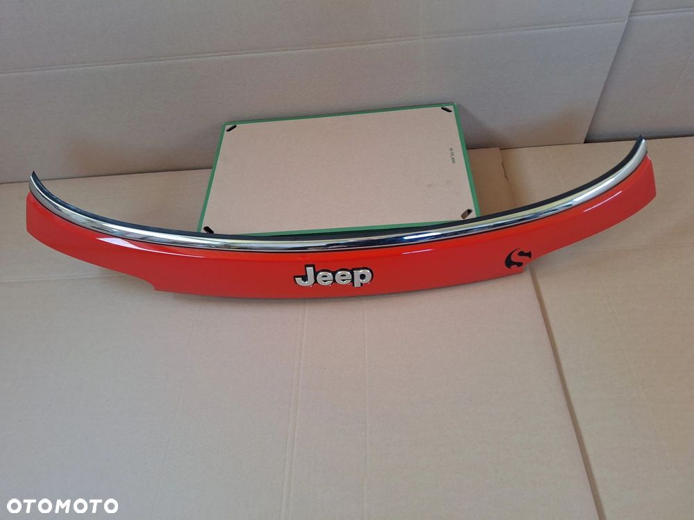 JEEP COMPASS II 16- CAŁA B.ŁADNA! KOLOR: CEGLASTY LISTWA BLENDA NAKŁADKA KLAPY TYŁ ORYG. 5UN43TRMAC WYSYŁKA 24H - 2