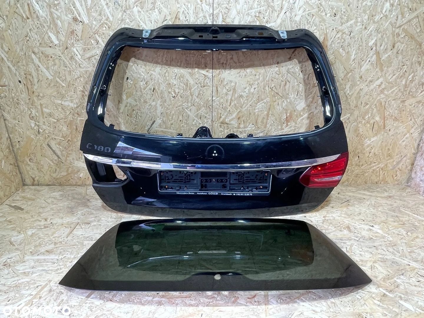 MERCEDES C-KLASA W205 KOMBI KLAPA BAGAŻNIKA SZYBA TYLNA - 1