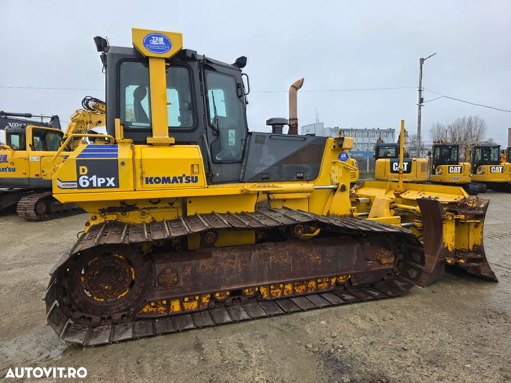 Komatsu D61 - PX15  buldozer lama 6 pozitii - 8