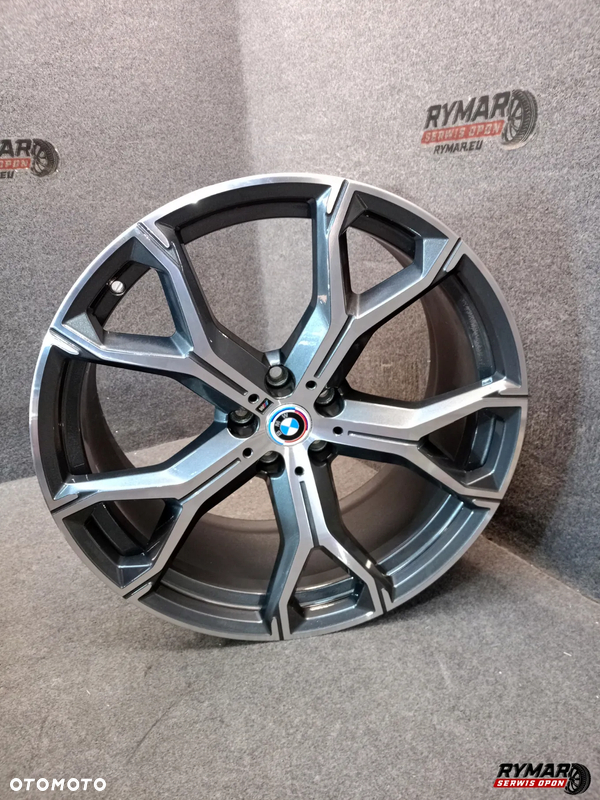 ŚLĄSK ALUFELGI 21" 5X112 OE BMW X5 X6 ORYGINAŁ KPL + TPMS