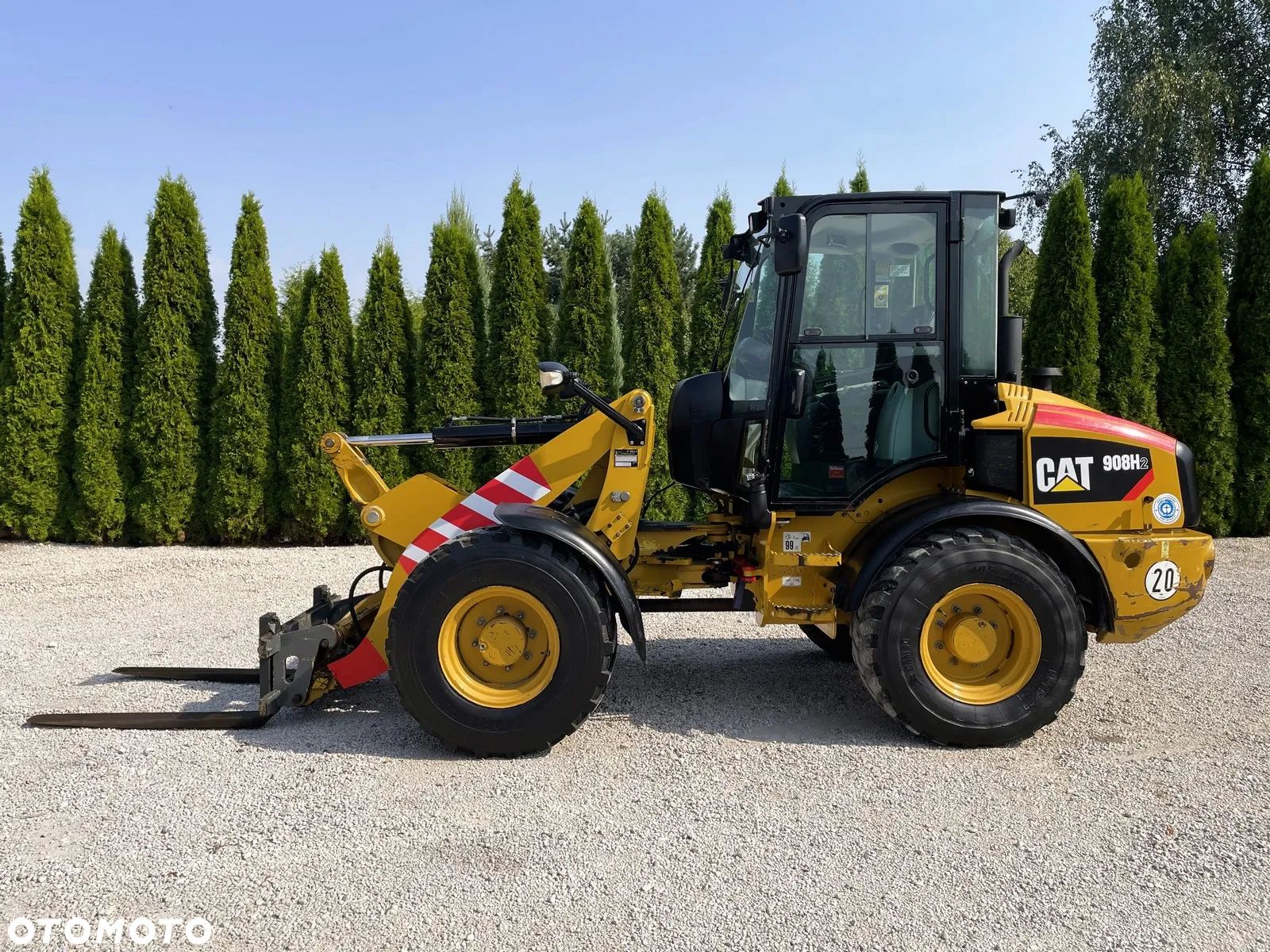Caterpillar CAT 908H2 908 / PIĘKNA / 2014 ROK / 5334 MTH / ZADBANA / Z NIEMIEC / W CAŁOŚCI ORYGINAŁ / BEZ DPF I ADBLUE / 906 907 M 506 509 L30 L35 - 1