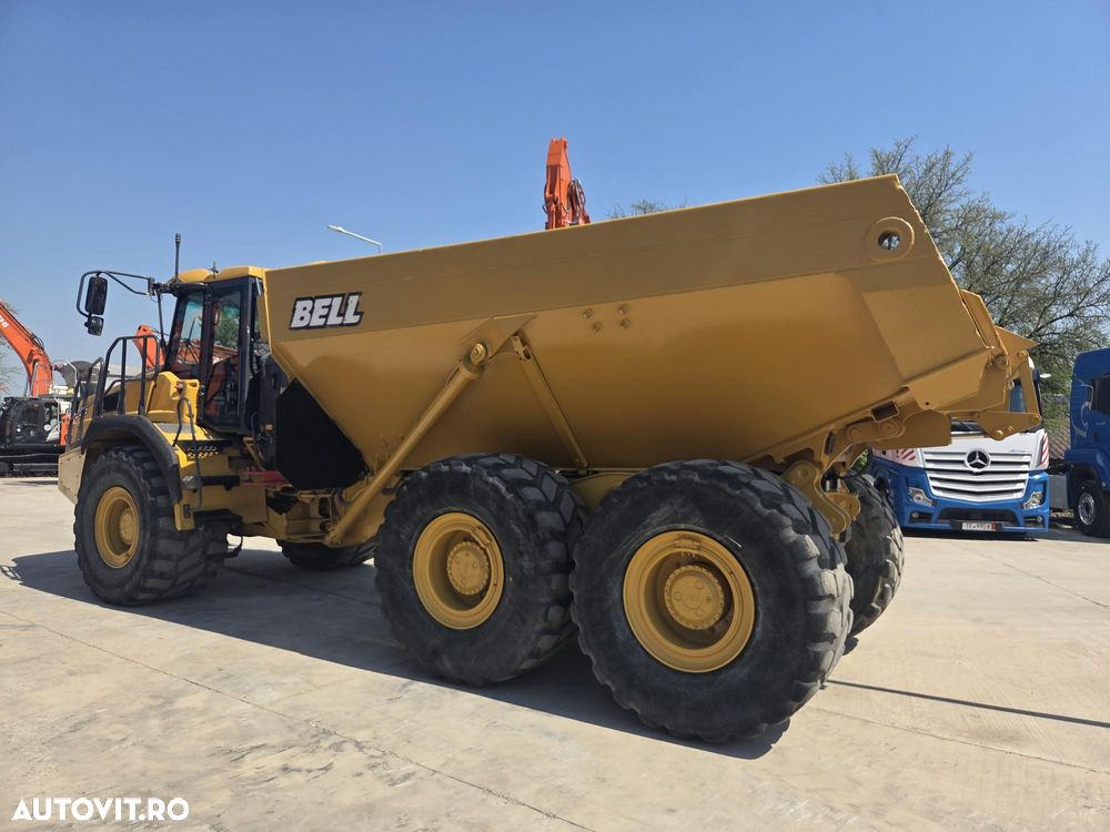 Bell DUMPER 6x6, 2020, 4980h, bena 21mc, util 30 t, intoarce in 8m, Mercedes 335CP, cutie viteze automata, viteza 50km/h, INMATRICULABIL definitiv, gresare automata, capota rabatabila, produs in GERMANIA, anv 70% ok, leasing 4 ani-PROMOTIE 149.000 EUR+tva - 15