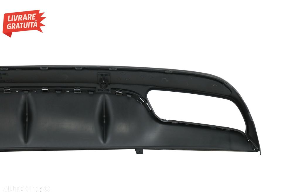 Difuzor Bara Spate cu Ornamente tobe Mercedes C-Class W205 S205 (2014-2020) C63 De- livrare gratuita - 6