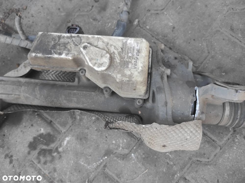 VW AUDI SEAT MAGLOWNICA PRZEKŁADNIA KIRWONICZA ELEKTRYCZNA 5N1909144G SPRAWNA GWARANCJA VW PASSAT B6 LIFT B7 CC SHARAN TOURAN TIGUAN AUDI Q3 SEAT ALAHAMBRA USZKODZONA DO NAPRAWY WYSYŁKA !!!!! - 5