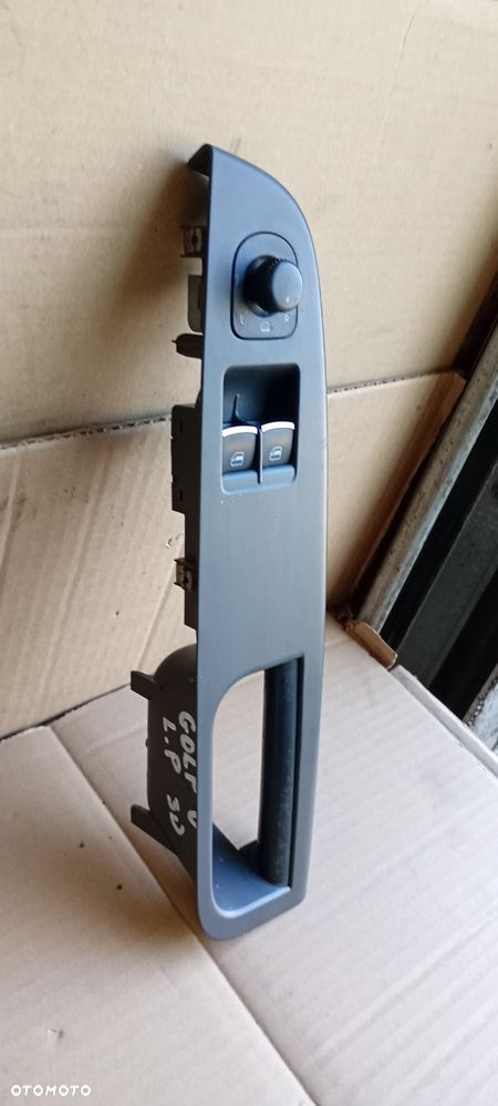 Przełącznik szyb panel kierowcy lewy przód VW Golf V 1K3868049C - 3