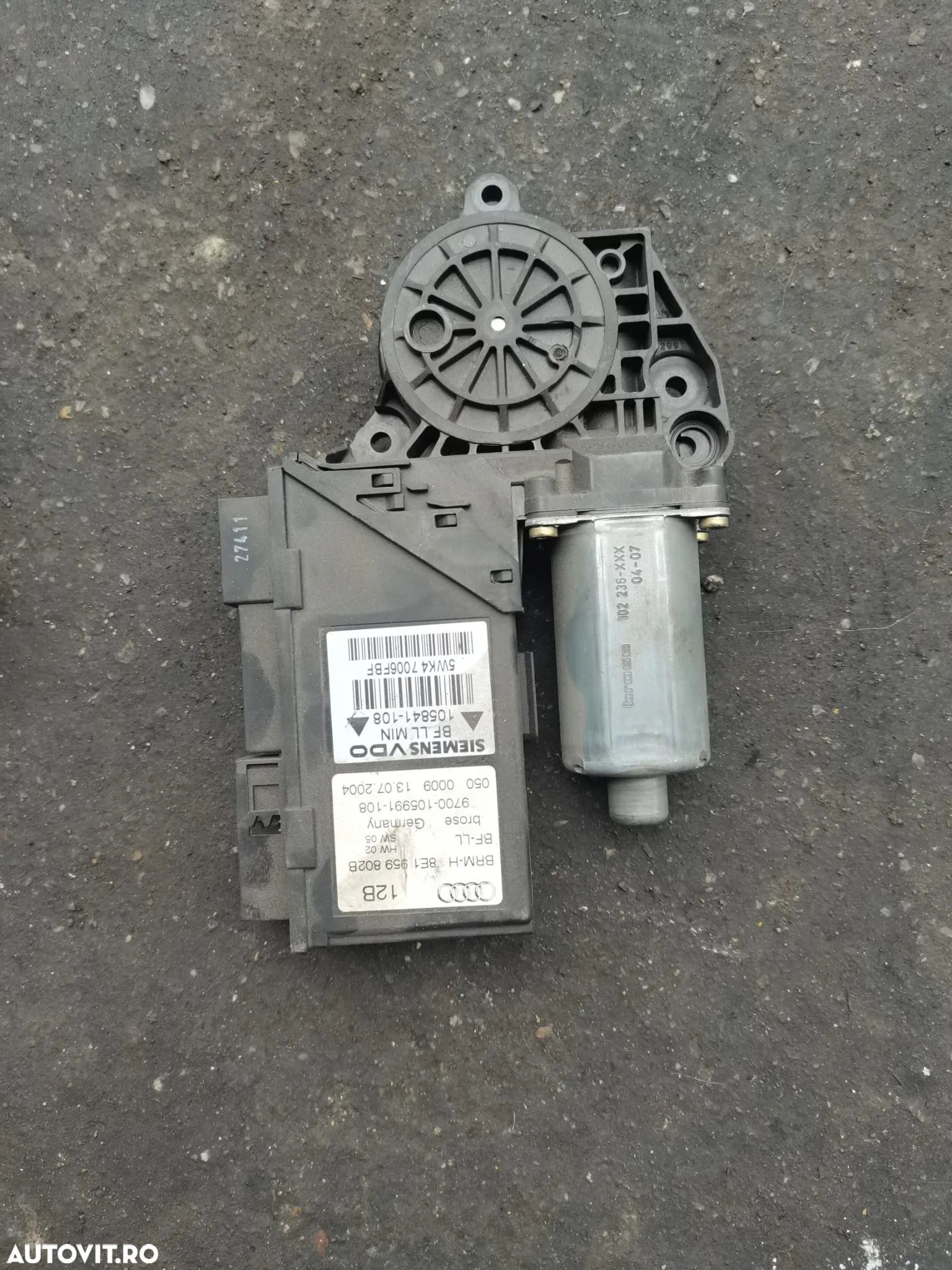 Motoras macara geam electric usa fata Audi A4 b7 8e1959802b  9700105991108  105841108  5wk47006fbf - 1