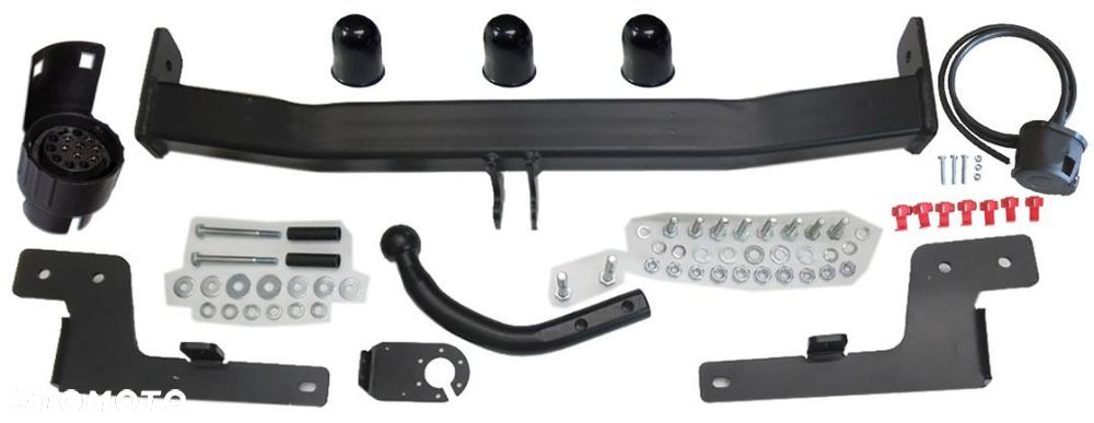 HAK HOLOWNICZY + WIĄZKA + GNIAZDO 7PIN RENAULT LAGUNA 2 II HATCHBACK + HTB + KOMBI + 5D od2001 - 8