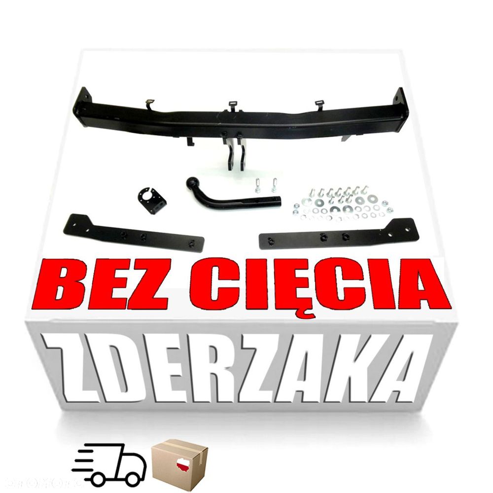 Bez cięcia zderzaka HAK VW Sharan 1 Seat Alhambra I 95 2000 HOLOWNICZY - 1