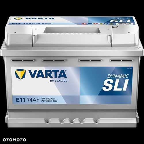 Akumulator VARTA Blue Dynamic E11 74Ah 680A EN - 1