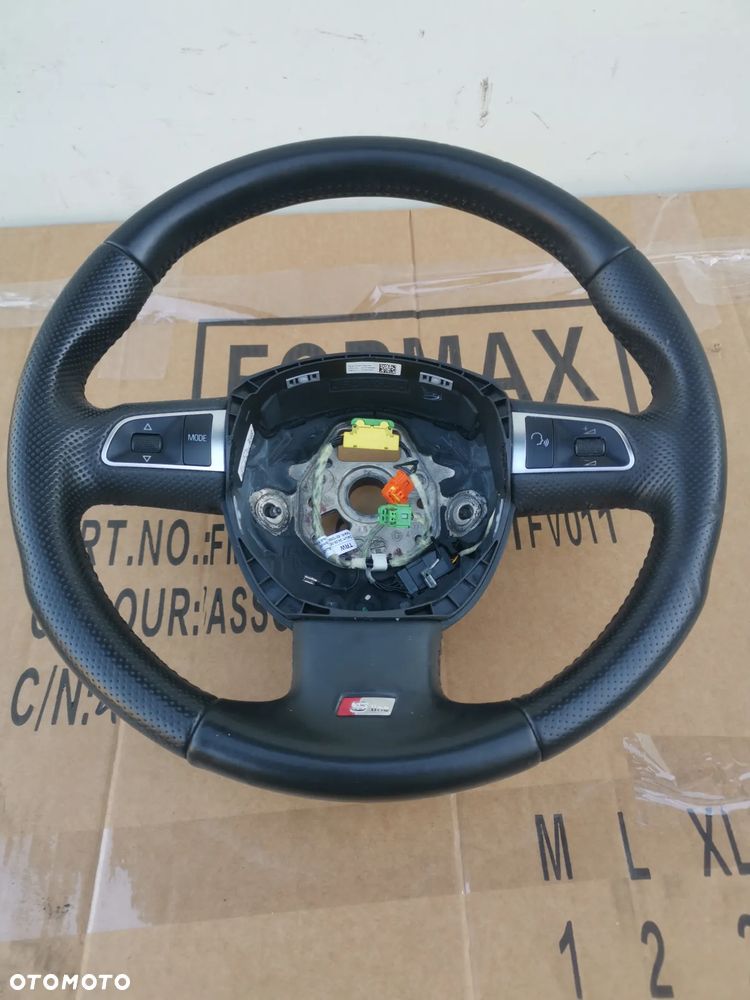 KIEROWNICA S-LINE ŁOPATKI  MULTIFUNKCJA AUDI A4 B8 8K0419091BC ŁADNA