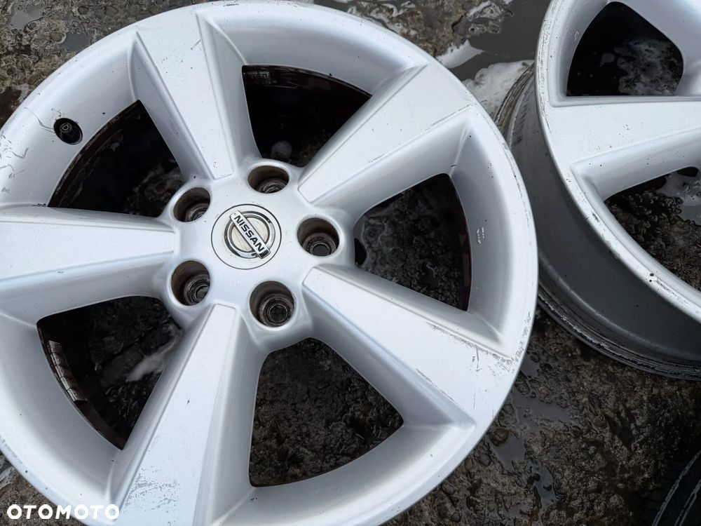 Felgi 17' koła Nissan Qashqai J10 5x114,3 ET40 17x6,5J centr 66,1 OE - 4