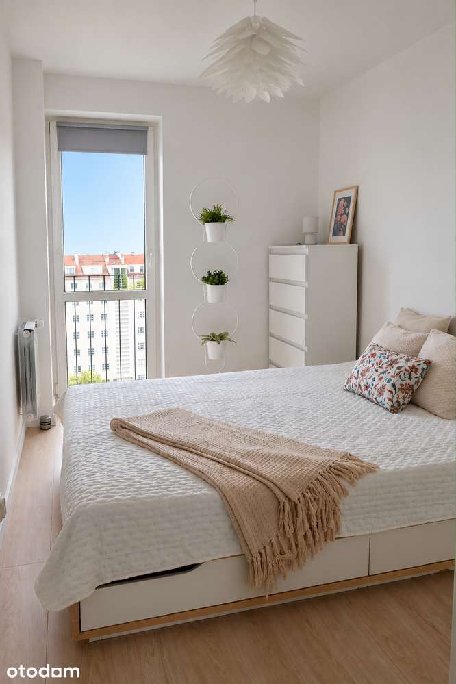 Kamionek: 3 pokoje 55 m², balkon, panorama Warszawy. BEZPOŚREDNIO