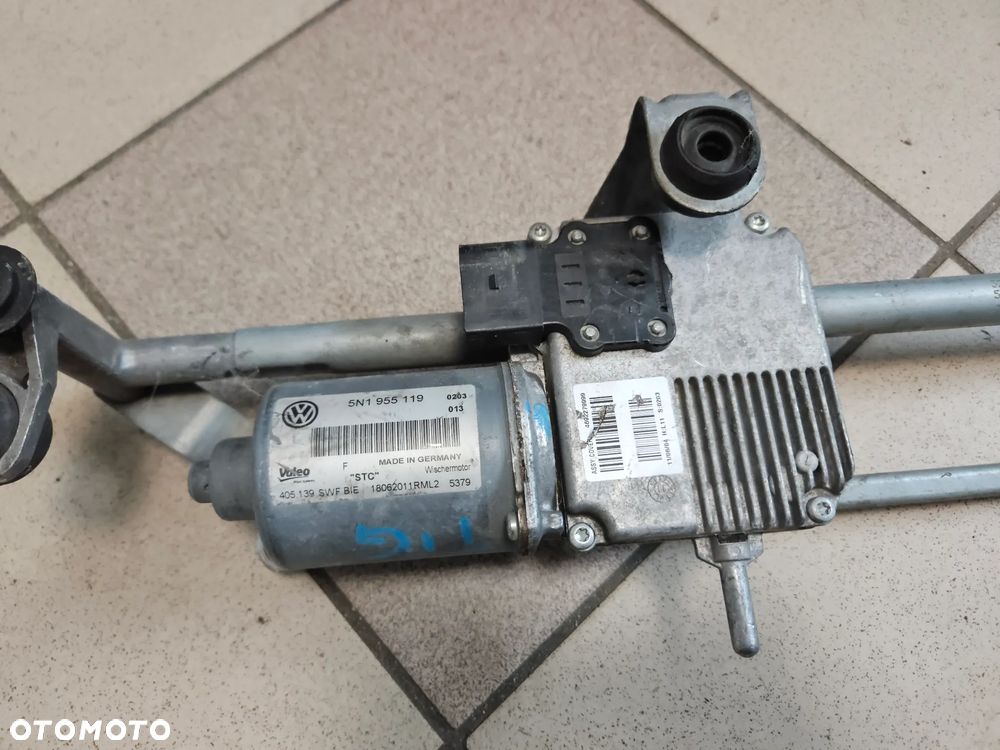 Silniczek mechanizm wycieraczek VW Tiguan I 2009r 5N1955119 5N1955023A - 2