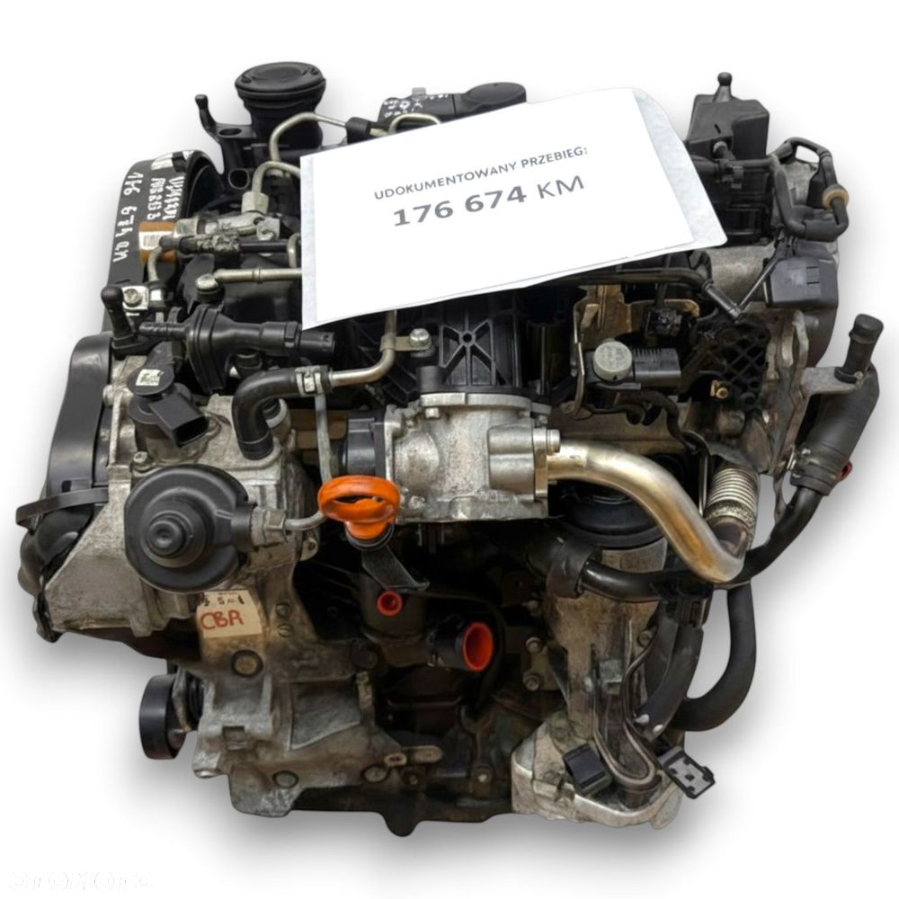 SILNIK CBA CBAB VW Golf VI Eos Passat B6 CC Tiguan Audi A3 II 8P 2.0 TDI - 1