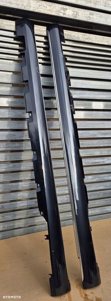 AUDI A8 D4 LIFT LONG LX5R NAKŁADKA PROGOWA PRÓG LEWA 4H4853855B - 2