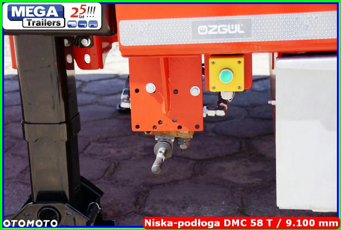 Mega Niskopodwozie 3 osie, 58 T DMC, dł. 910 cm, oś skrętna !!! - 25