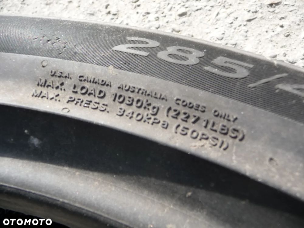 21” - HANKOOK - 285/40 r21 cali – LETNIE Opony VENTUS s1 EVO - stan: BDB - Gwarancja + Możliwy MONTAŻ  !! - 11
