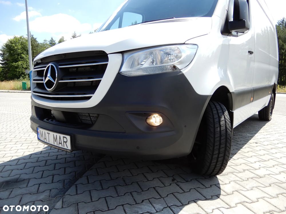 Mercedes-Benz Sprinter 317 CDI 170 Km L2H2 Furgon Blaszak Rozstaw Osi 3665 mm Serwis ASO Stan Jak Nowy UNIKAT - 14