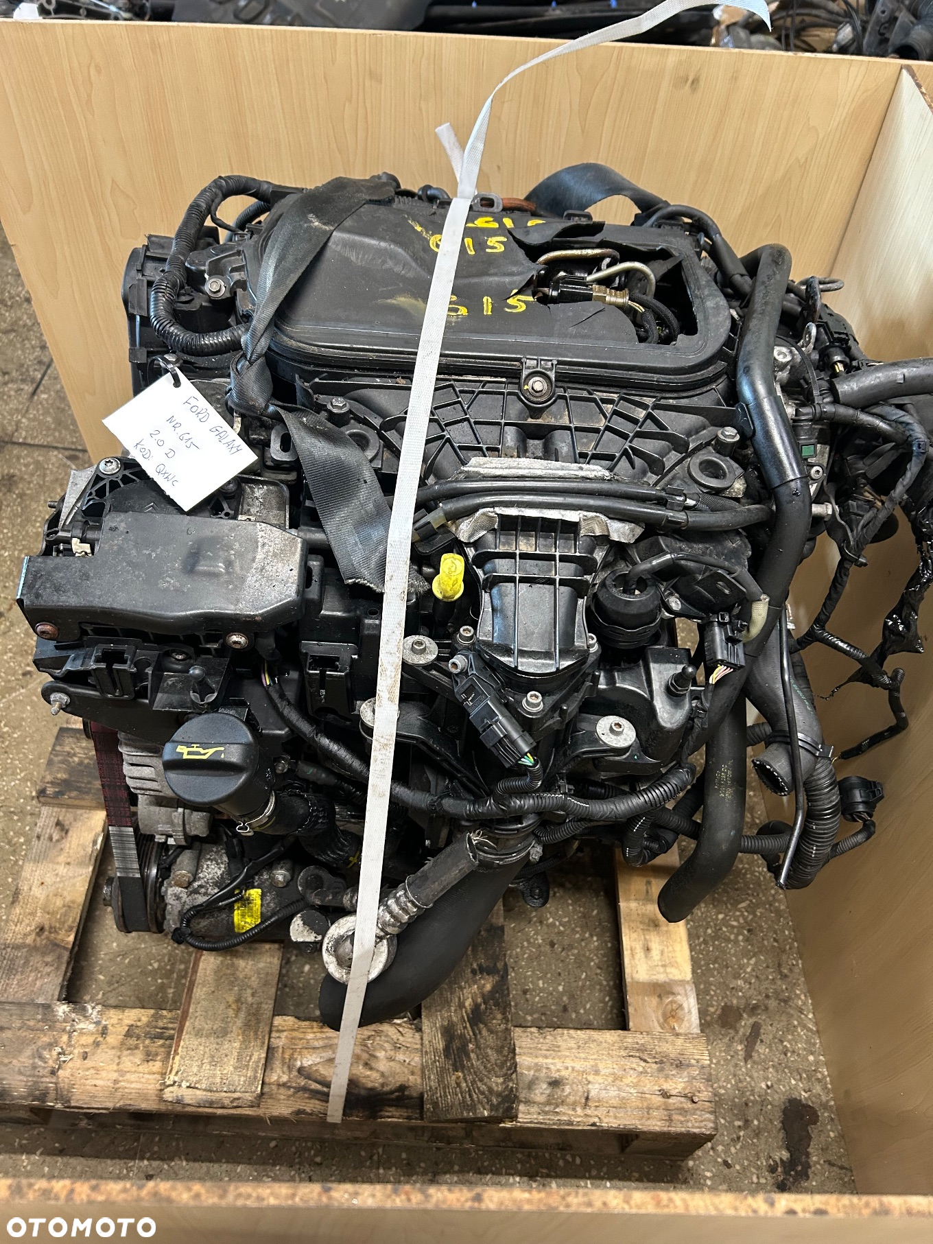 QXWC SILNIK KOMPLETNY Z OSPRZETEM UFWA  QXWC FORD GALAXY 2.0 TDCI 140 KM 2015 - 3