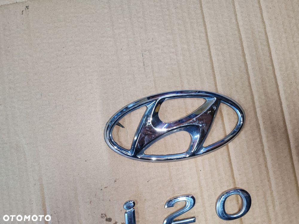 logo napis klapy bagażnika emblemat hyundai i20 ii 14-18 - 5
