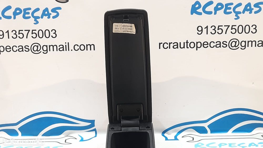 APOIO BRAÇO BRACO TECIDO CONSOLA CENTRAL TAMPA TAMPO ORIGINAL W500986800 141F08002724 ALFA ROMEO 147 937 1.9 JTDM 8V 120CV 937A3000 FIAT BRAVO II 2 MK2 198 - 9