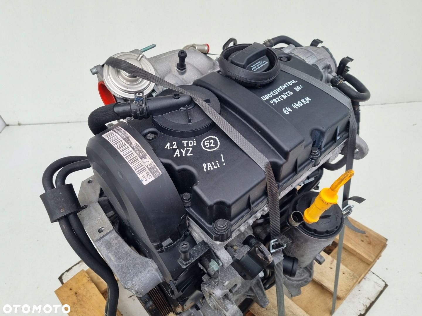 SILNIK KOMPLET VW Lupo 1.2 TDI 61KM udokumentowany 64tyś AYZ - 6