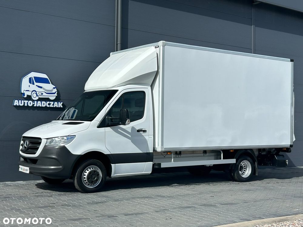 Mercedes-Benz Sprinter 514 CDI Kontener 9 palet + winda 750kg **Mbux**Klima**Automat**Super stan**Sprowadzony** - 1