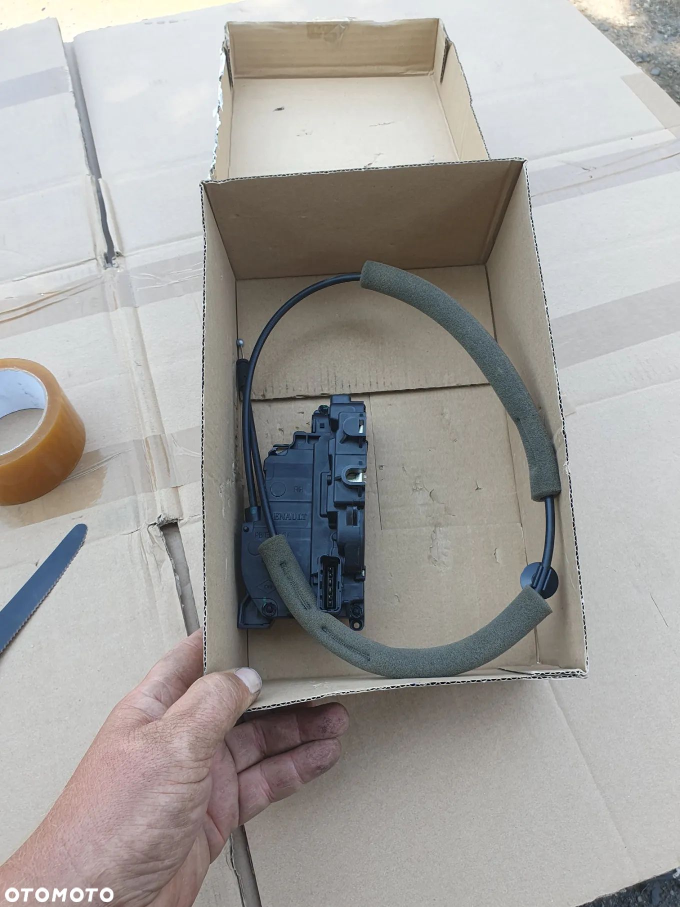 Prawy zamek Drzwi przednich Renault Kangoo II Nissan Kubistar Mercedes Citan 8200497719 zamek drzwi prawy przód - 1
