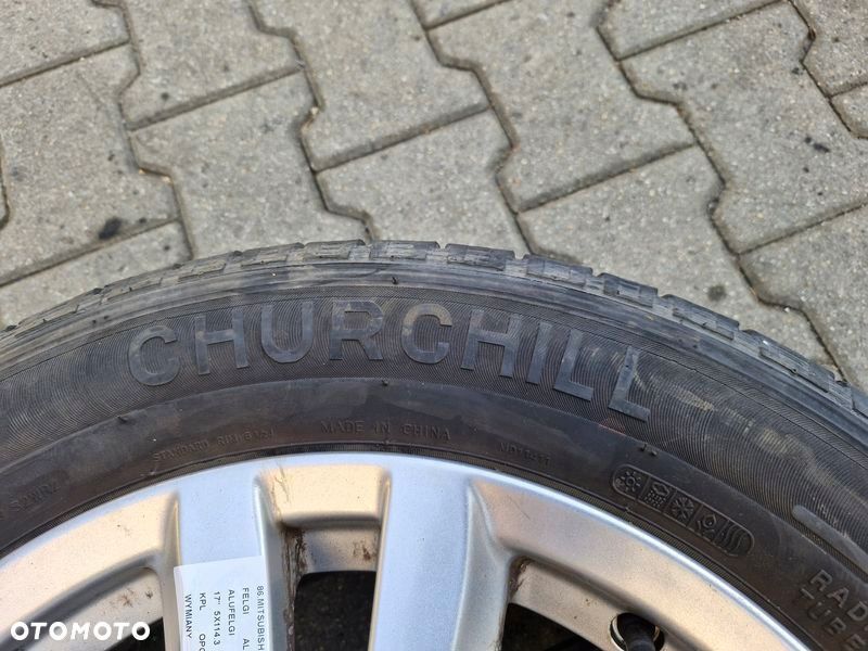 mitsubishi asx 1 i felgi aluminiowe alufelgi komplet 17 cali 5x114.3 et46 - 10