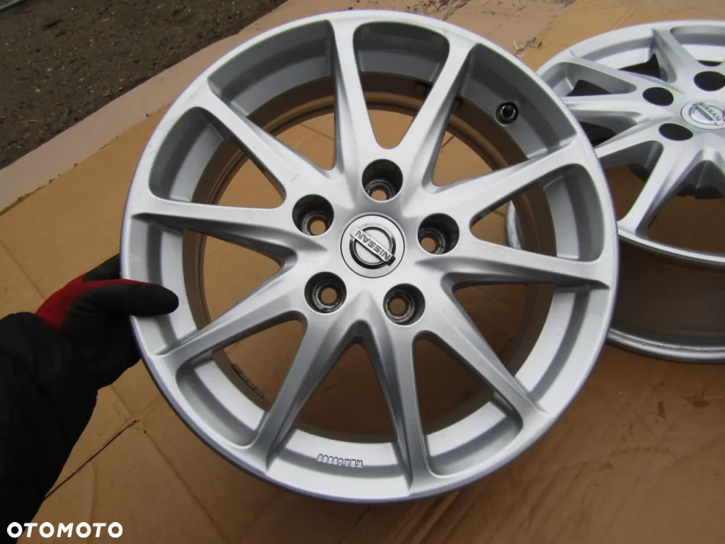 4x Felgi 16 Nissan Qashqai II Juke X-TRAIL Pulsar Leaf ET40 + czujniki TPMS - 13