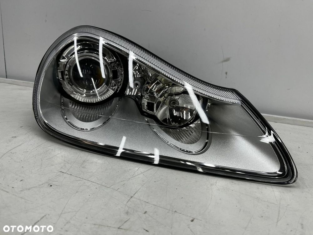 Lampa reflektor Porsche Cayenne 7L 9P Lift 07-10r. prawa przednia XENON EU KSENON oryginalna EUROPA - 1