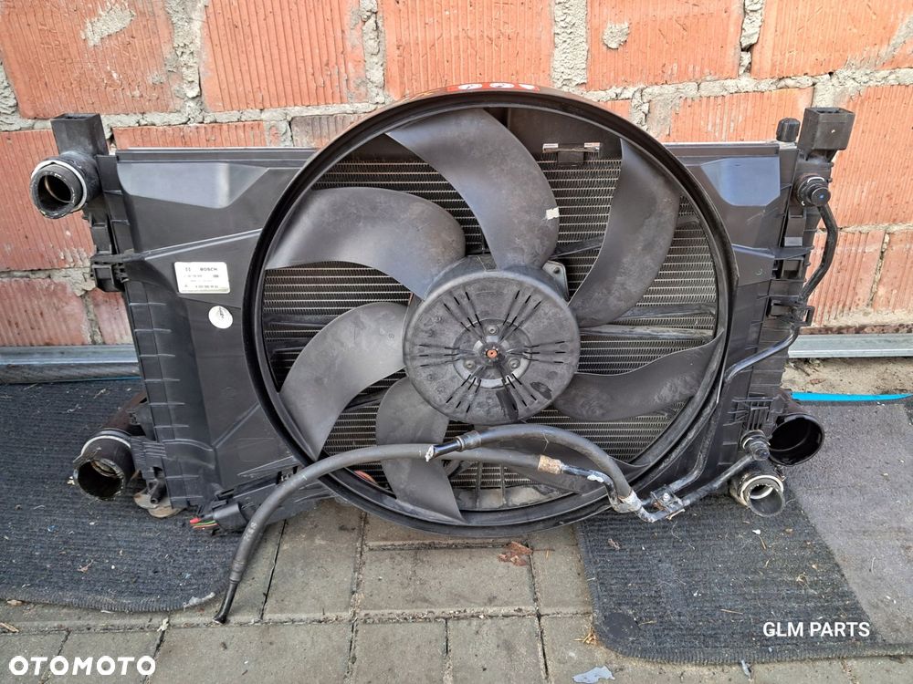 mercedes-benz slk r171 1.8 pas przedni chłodnica wentylator komplet - 12