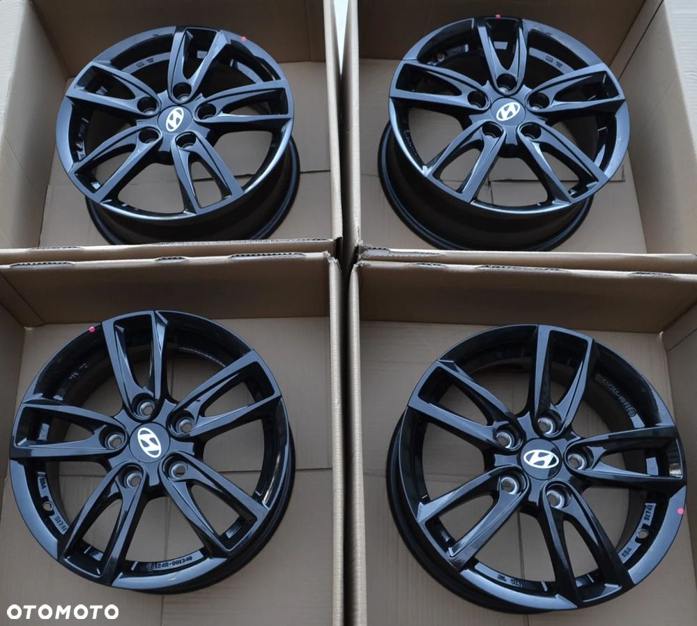 FELGI ALU HYUNDAI i30 ix20 SANTA FE IONIQ 5x114,3 6J15 ET 46 x4szt 2063 - 1