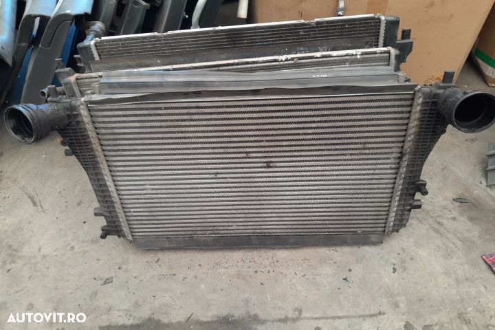 Radiator apa racire motor + AC 3C0145805G Volkswagen VW Passat B6 [20 - 3