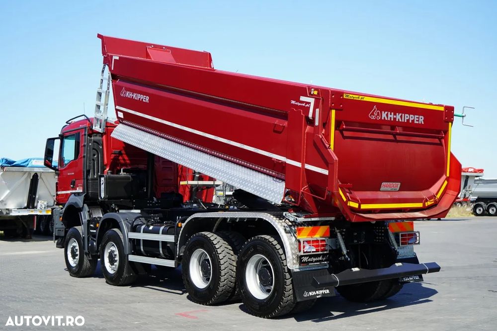 MAN TGS 41.480 / 8X6 / BASCULATOR / AUTOMAT / NOU-NOUȚ / ECHIPAMENTE FOARTE BOGATE / - 4