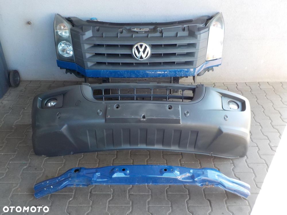 VW CRAFTER 2.0 TDI LIFT PAS PRZEDNI ZDERZAK KOMPLETNY PRZÓD CHŁODNICE GRILL LAMPY - 1