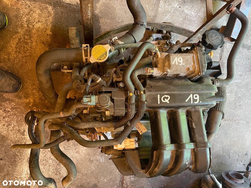 Toyota IQ 1.0 12V 2011 1KR SILNIK KOMPLETNY kompletny 122 TYS KM