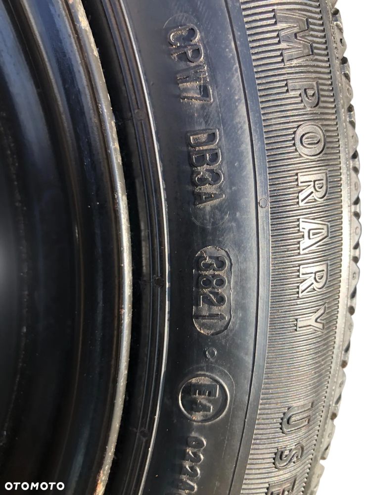 Koło Zapasowe Dojazdowe 135/70 R16 4x98 58,1 MM ET:15 Fiat Alfa Romeo- Gwarancja Wysyłka - 2