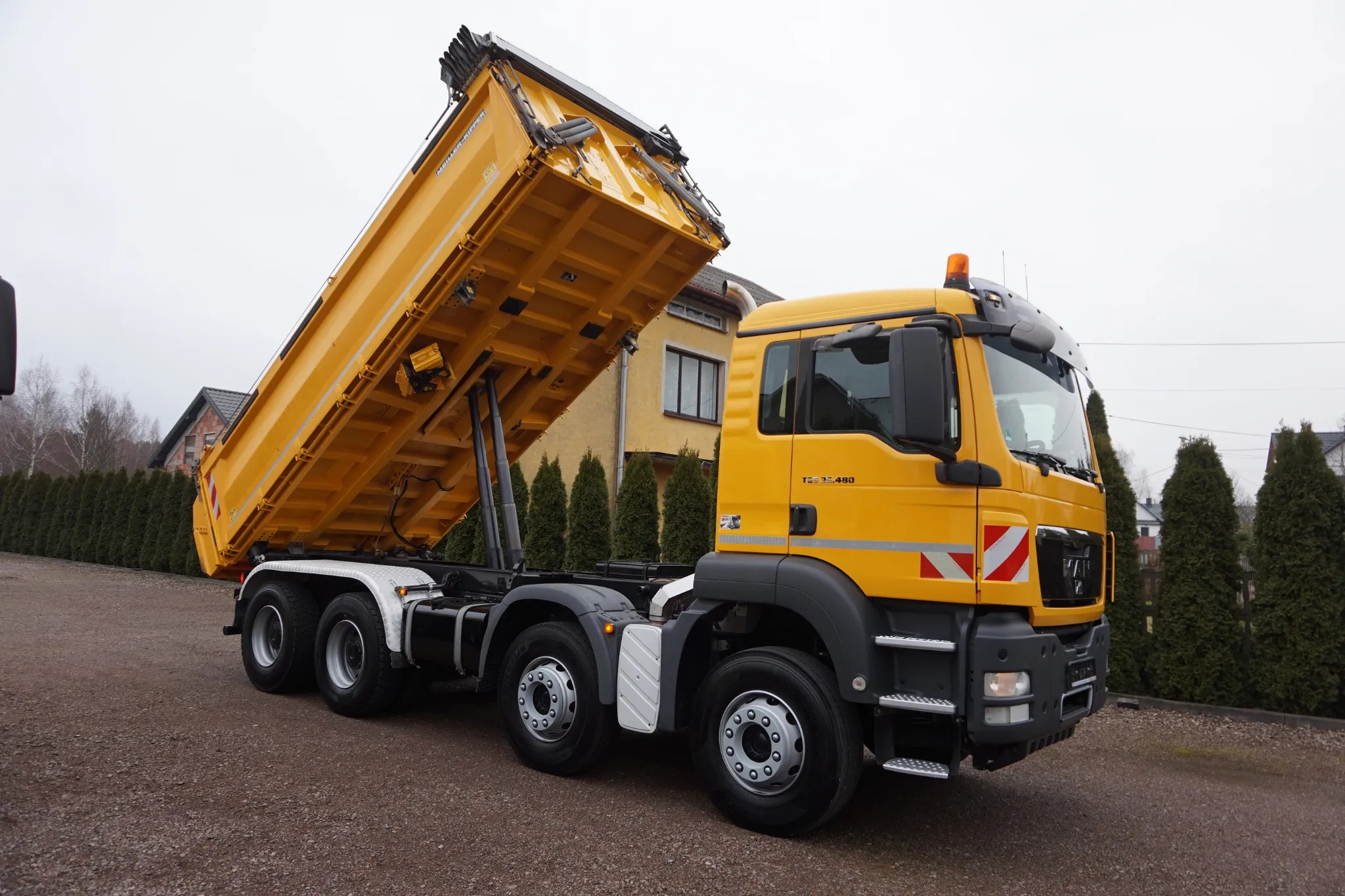 MAN TGS 35.480 8x4 E5 MEILLER KIPPER MANUAL DMC. 34T BORDMATIC. - 16