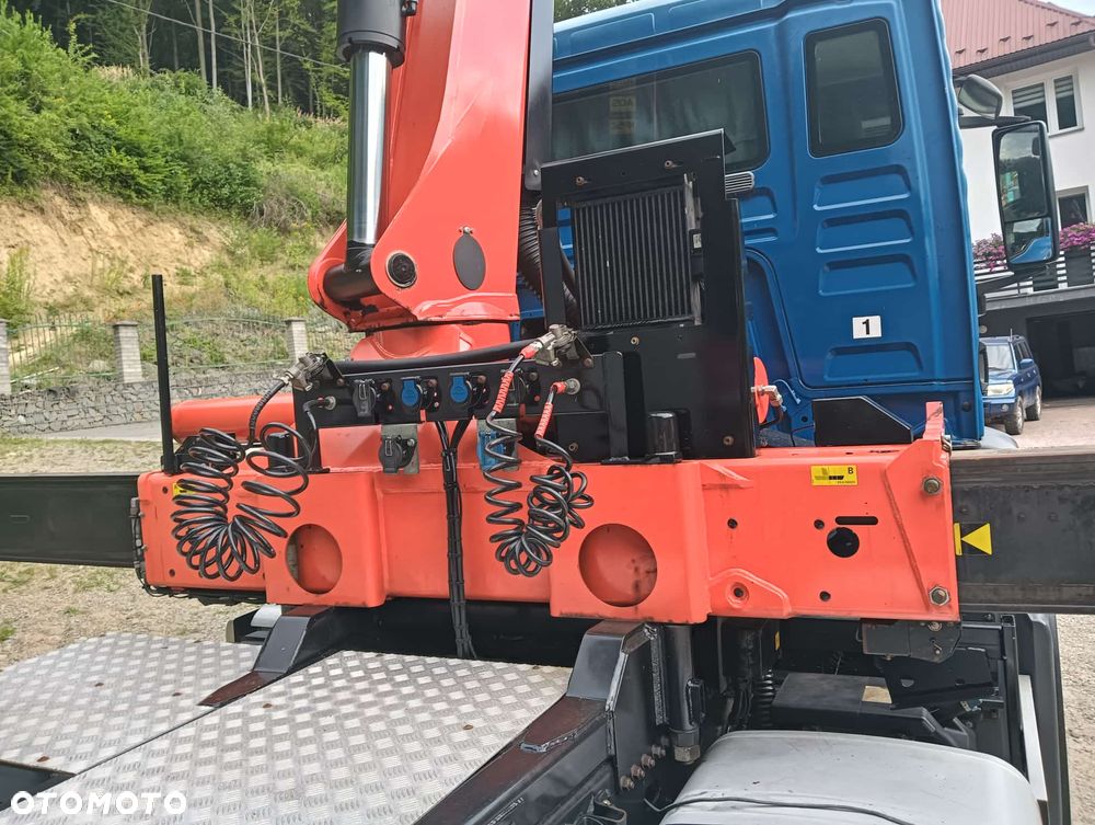 MAN TGS 18.400 4x2 HDS Palfinger PK 22002-EH | Euro 5 | Sprowadzony DE | 400 tys. km | ciągnik siodłowy HDS żuraw dźwig podnośnik - 7