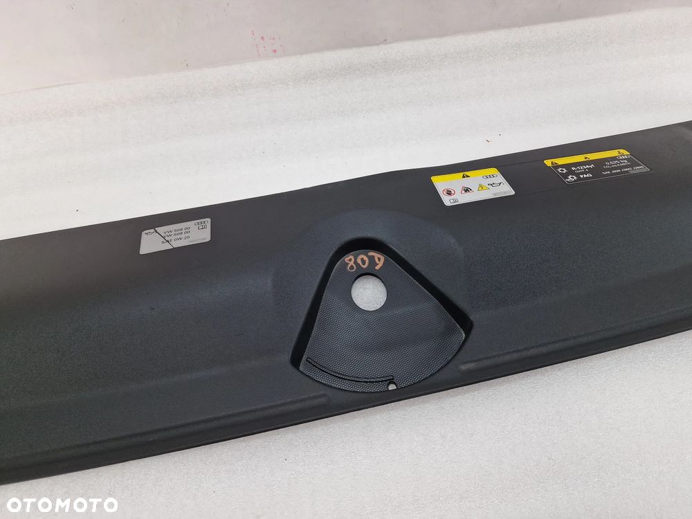 AUDI A4 B9 8W0 14- , LIFT 18- OSŁONA / NAKŁADKA PASA PRZEDNIEGO PRZÓD , NR 8W0807081 , 8W0807081F , NR AUKCJI OP80 - 26