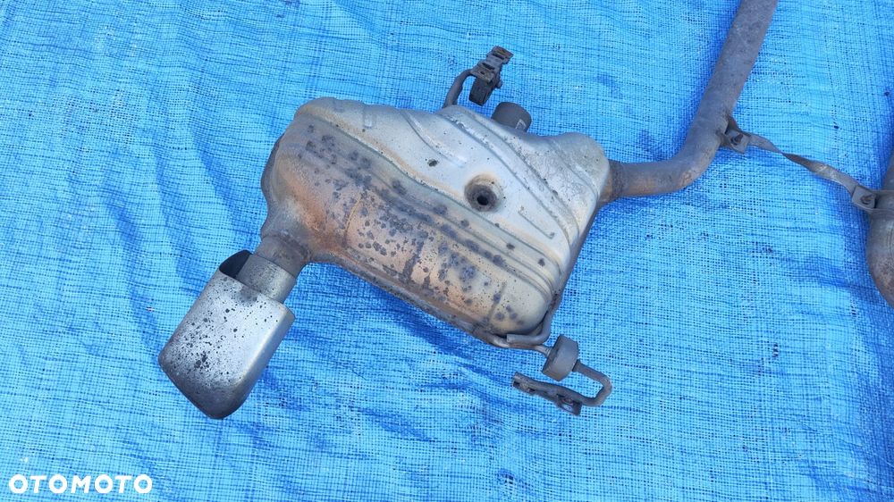 TŁUMIK LEWY PRAWY WYDECH RURA WYDECHOWA KOMPLETNY A1644907815 A1644903015 MERCEDES ML W164 LIFT 300CDI 3.0 CDI V6 OM642 - 3