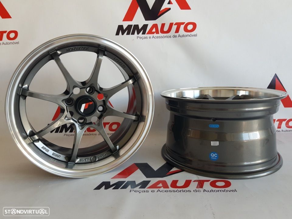 Jantes Japan Racing JR5 Gunmetal 15 - 3