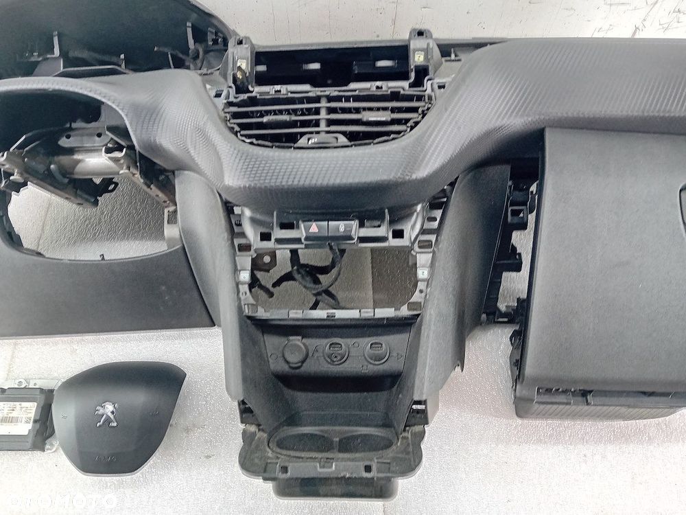 DESKA ROZDZIELCZA,KONSOLA ,PODUSZKI SENSOR PEUGEOT 2008 I 9807276980 - 6